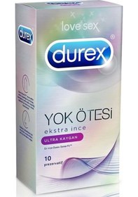 Resim Durex Yok Ötesi Ekstra İnce Ultra Kaygan Prezervatif 10'lu 