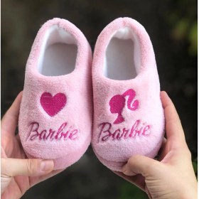 Resim Mychild Kız Çocuk Barby Panduf ,ev Ayakkabısı ,kreş Anaokulu Ayakkabısı 