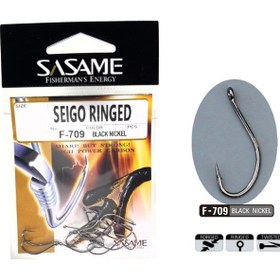 Resim Sasame F-709 Bl Nickel Seigo Ringed İğne İğne No : 3 