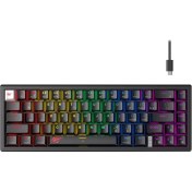 Resim Havit Gamenote KB874L Mekanik Red Switch Gaming %60 Klavye - Red Switch 