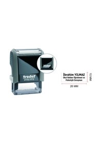 Resim Trodat 4910 - İsim-ünvan Kaşesi N11.8328 