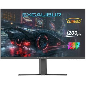 Resim Casper 23.6" Excalibur M.E236FVC-D 200HZ 1MS 350NIT Fast VA Curved HDR10 Oyuncu Monitörü 