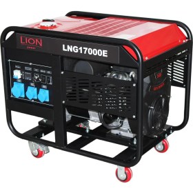 Resim Lıon Power Lng 17000E Benzinli Jeneratör 17 Kva Marşlı Monofaze %100 Bakır Sargılı 