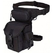 Resim Tcherchı Motosiklet Yarışı İçin 1 Parça Açık Hava Uyluk Çantası Siyah 