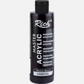 Resim Rich Akrilik Boya Siyah 260 cc 