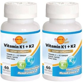 Resim Force Nutrition Vitamin K1 K2 2 Adet 60 Softgel 05-202 