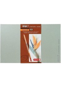 Resim Bruynzeel Design Color Ahşap Kutulu Kuru Boya Seti 48 Renk N11.1314 