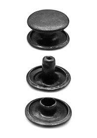 Resim 9 Mm 33,5 No Siyah Oksit Renk 30 Adet Perçin Rivet 