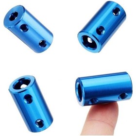 Resim 5x5mm Sabit Kaplin Şaft 3d Printer Yazıcı 