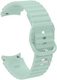 Resim Sneezy Samsung Galaxy Watch 6 40 43 44 47mm İle Uyumlu Orjinal Tasarım Kavisli AeroFlex Silikon Kordon 