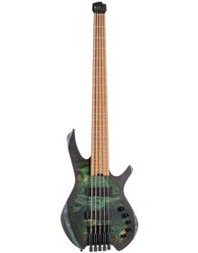 Resim Cort Space5sdg Headless 5 Telli Bas Gitar - Star Dust Green Prof 