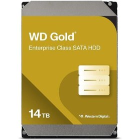 Resim WESTERN DIGITAL WD 14TB GOLD WD142KRYZ 256MB 7200RPM SATA-3 NAS VE GÜVENLİK DİSKİ 