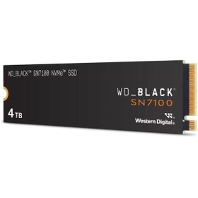 Resim WD BLACK SN7100 4TB WDS400T4X0E 7000/6700MB/s PCIe Gen4 M.2 2280 NVMe SSD 