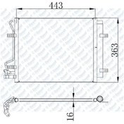 Resim Klima Radyatoru Kondenser Kia Cerato 1,6 Crdi 2006- 504608264 