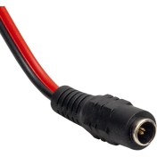 Resim Powermaster 5.5*2.1 Dişi Kablo 30 cm (Adaptör Fişi Dişi Kablolu) 