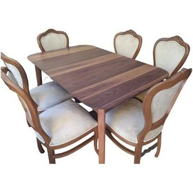 Resim Bengimobilya Masa Retro Ayak-Klasik Model Sandalye Kayın Torna Aslan Iskelet P 