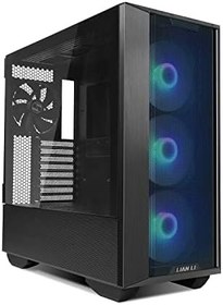 Resim Lian Li LANCOOL III Midi-Tower, RGB - Siyah Orta Boy Kasa, Bilgisayar Kasası, Siyah 