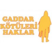 Resim Gaddar Etiketi, Gadddar Kötüleri Haklar Sticker Gold 13cm X 8 Cm 