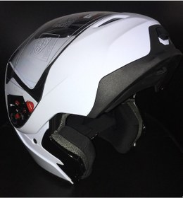 Resim Rms Çene Açılır Çene Açılır Kask Beyaz 