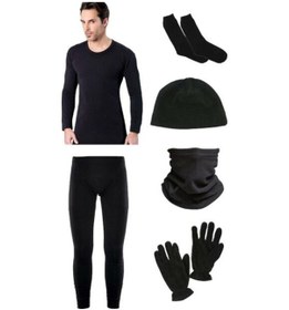 Resim Termal Içlik Takımı Siyah 