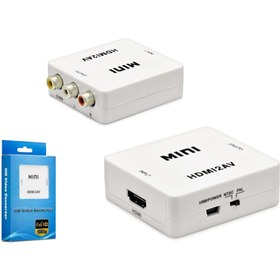 Resim Powermaster HDMI to RCA Audio Video Converter Çevrici 