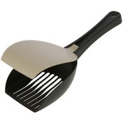 Resim Kerbl Kedi Kumu Küreği Elekli ve Kapaklı 