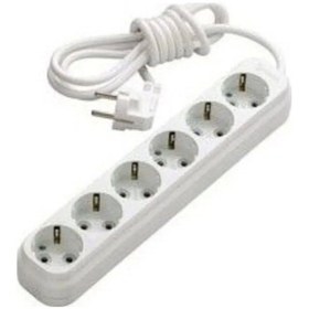 Resim 6'lı 2 Mt Düz Topraklı Grup Priz Royaleks-81835 Diğer 