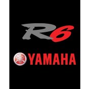 Resim Yamha R6 Red Büyük Sırt Patch Yama 