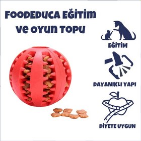 Resim FoodEduca Mama Hazneli Oyun Ve Eğitim Topu 