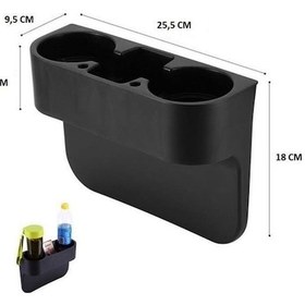 Resim Araç İçin Koltuk Yanı Bardak Tutucu Bardaklık 