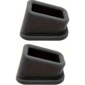 Resim Xuweiwei Siyah 2li Kırmızı Araç Koltuk Tokası Tutucu - Ayarlanabilir Emniyet Kemeri Klipsi 