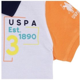Resim U.S. Polo Assn. Baskılı Erkek Çocuk T-shirt 1574038 BEYAZ 