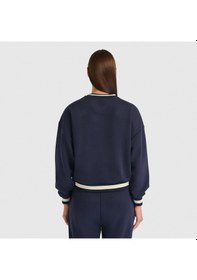 Resim New Balance Nb Lifestyle Women Sweatshirt Kadın Lacivert Sweatshirt - Wnc3501 