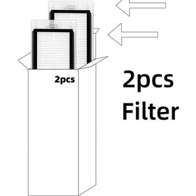 Resim Xiaomi Vacuum Mop 2 Lite Mjstl Robot Süpürge İle Uyumlu 2li Hepa Filtre 