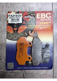 Resim Ebc Fa215/2v 2021-2025 Triumph Speed Twin 1200 Uyumlu Arka Fren Balatası Yarı Sinterli Balata 
