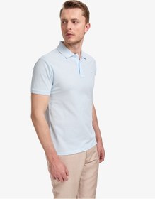 Resim Pierre Cardin Erkek Açık Mavi Tişört Basic 50321128-vr003 