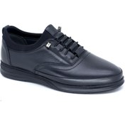 Resim TRENDYSHOES Trendyshose 8820 Hakiki Deri Kaucuk Taban Erkek Günlük Ayakkabı 