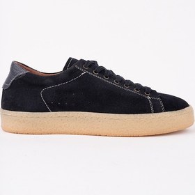 Resim Muggo Midway Bağcıklı Hakiki Deri Erkek Günlük Sneaker Spor Ayakkabı Lacivert 