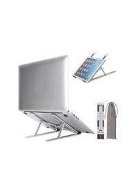 Resim Zore F1 Ayarlanabilir Tablet Laptop Standı Gümüş 