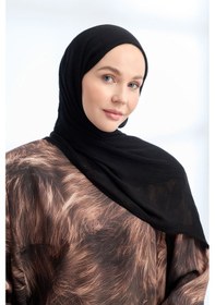 Resim Armanda Organic Touch Ketens Viskoz Şal- 3601 Siyah 