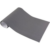 Resim Tenfowee Siyah Pvc Oto Işık Ve Cam Gölgelik Filmi, Izgara Desenli, Görünümü Etkilemez, Kolay Kurulum Ve Kaldırma, 107x30 Cm 