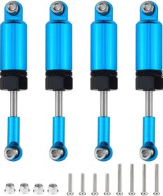 Resim Gajeena Kabuklu Dragon Pikap C14/c24 İçin Alüminyum Amortisör + Rahatlatıcı Seti Mavi - 4 Adet 11mm/65mm 