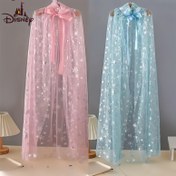 Resim 1 Disney Elsa Prenses Pelerini, Buz ve Kar Unsurlarıyla Kadınlar için Performans Şalı, Mavi ve Pembe Renklerde Mevcut, Cosplay, Halloween, Karnaval, Bayram Hediyeleri ve Doğum Günü Hediyesi İçin Mükemmel 