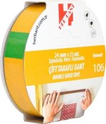 Resim Çift Taraflı Kağıt Bant Askılı 24Mm X 25 Metre Sp3506 Her Bant