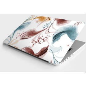 Resim Laptop Sticker Bilgisayar Notebook Pc Kaplama Etiketi Soyut Suluboya 