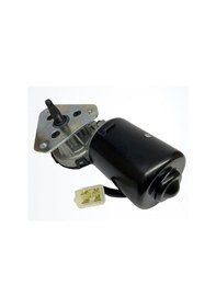 Resim Başkurt 12v Silecek Motoru Ağır Hizmet Uzun Mil Adaptör Flanşlı L Kamyonet 