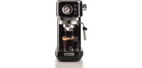 Resim Allians Kompakt Siyah Espresso Kahve Makinesi, Pratik ve Şık Tasarım 