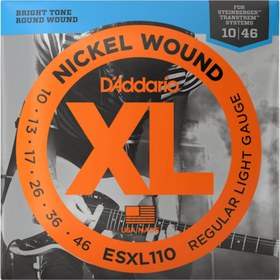 Resim D'Addario ESXL110 XL Nickel Elektro Gitar Teli - Regular Light (10-46) 