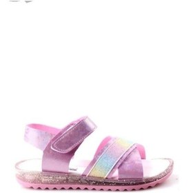 Resim Tam Ortopedik Kız Çocuk Sandalet Pembe 