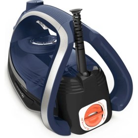 Resim Tefal Ultragliss Plus Buharlı Ütü 2800 Watt Mavi Renk Akrilik Taban ve Kireç Önleme Özellikleri 